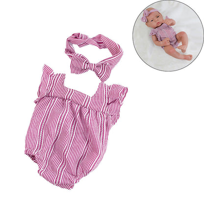 16-17 Inches Reborn Doll Clothes 2-Piece Set