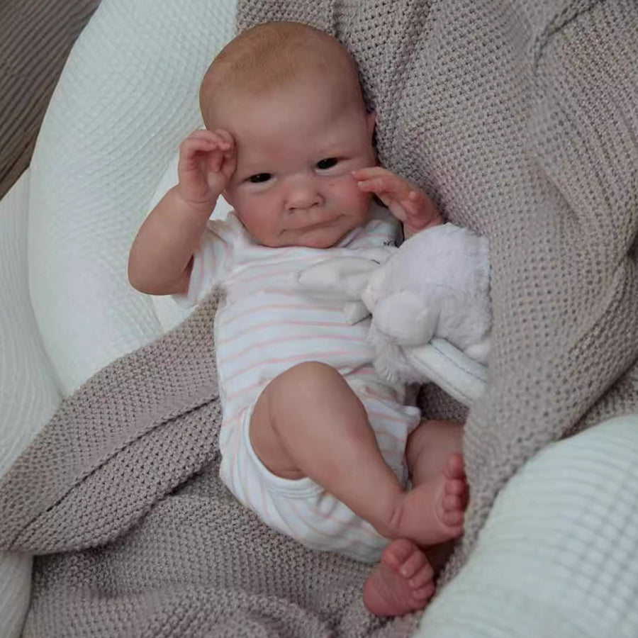 19 Inches Cute Dunn Reborn Dolls-Ava