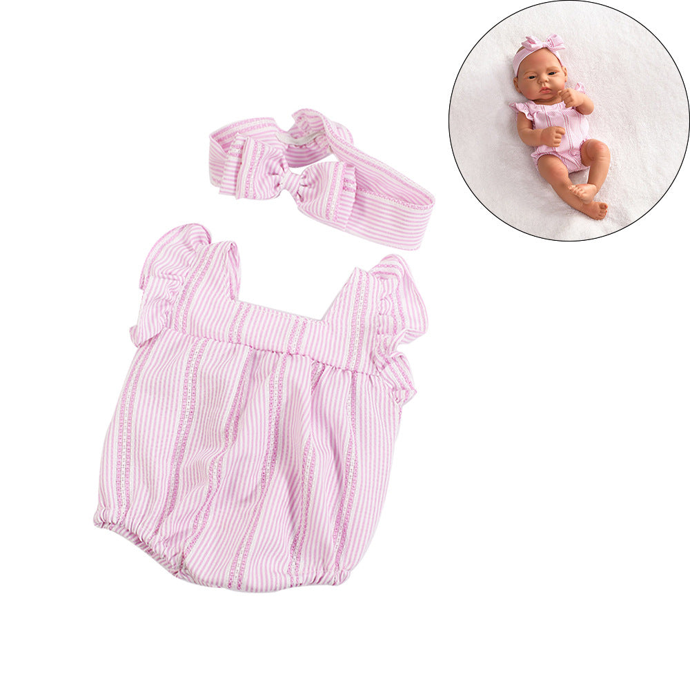 16-17 Inches Reborn Doll Clothes 2-Piece Set