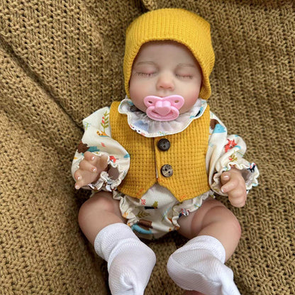 12 Inch Realistic Sleeping Mini Reborn Dolls Girls- Loulou