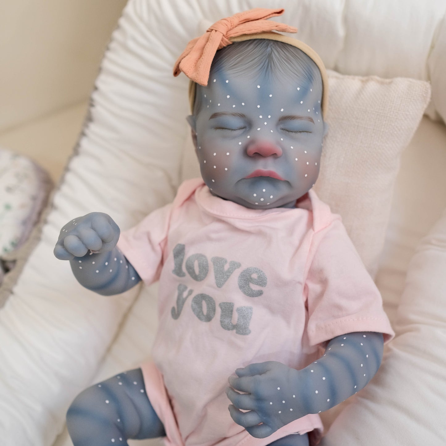 19 Inches Closed Eyes Reborn Avatar Baby Girl/Boy-Levi