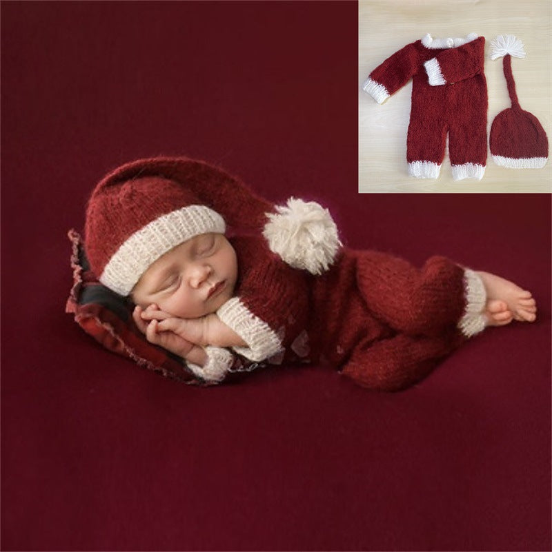 Christmas Knitted outfit for 20-24 Inches Dolls