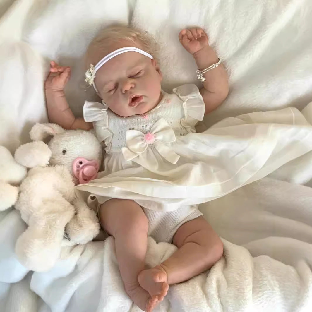 Dorothy 22 Inch Reborn Doll with Closed Eyes Blonde Hair-Alexis