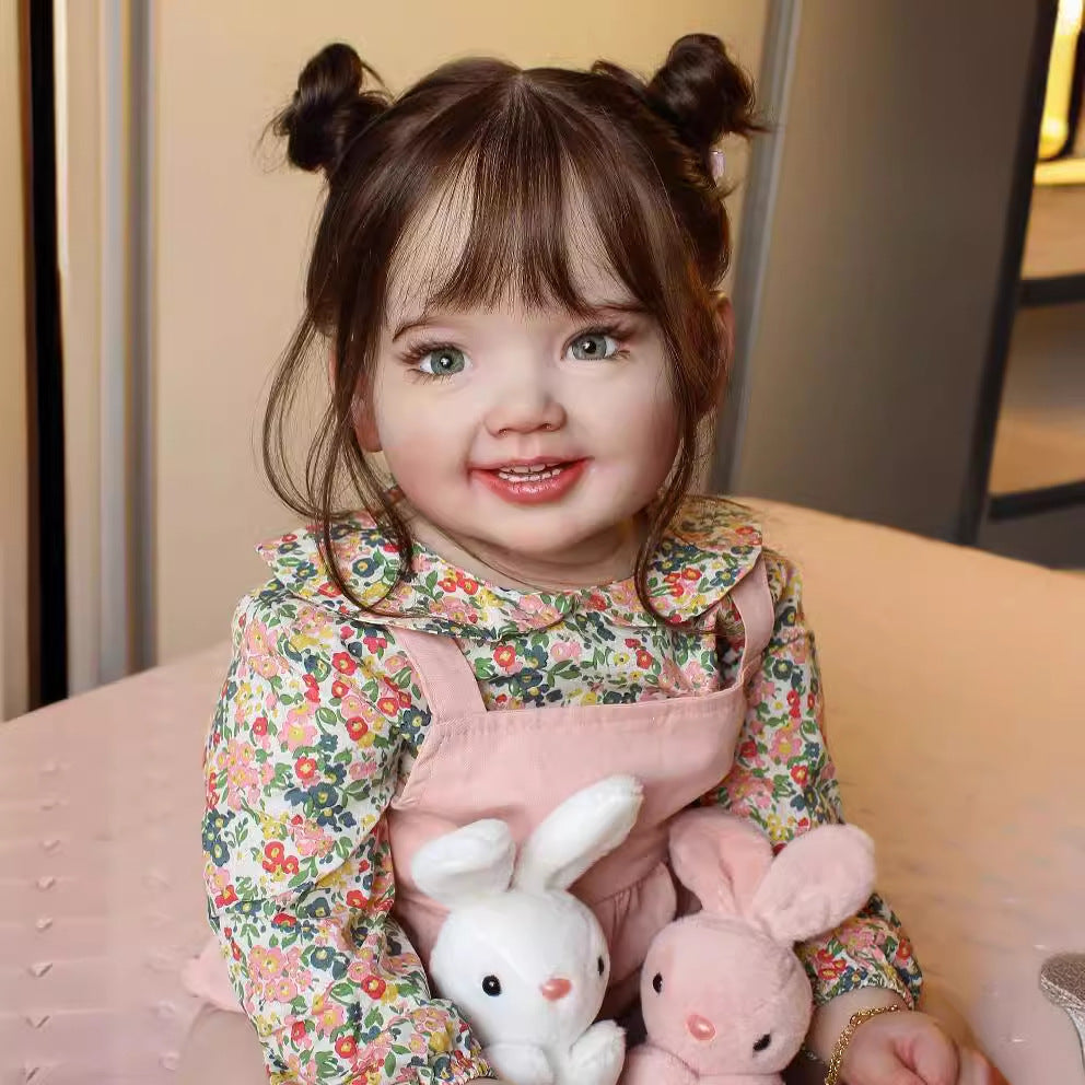 27 inch 70cm Realistic Smile Reborn Doll- Cammi