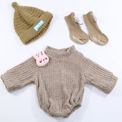 3-piece Reborn Doll Clothes for 22-24 Inches Reborn Dolls