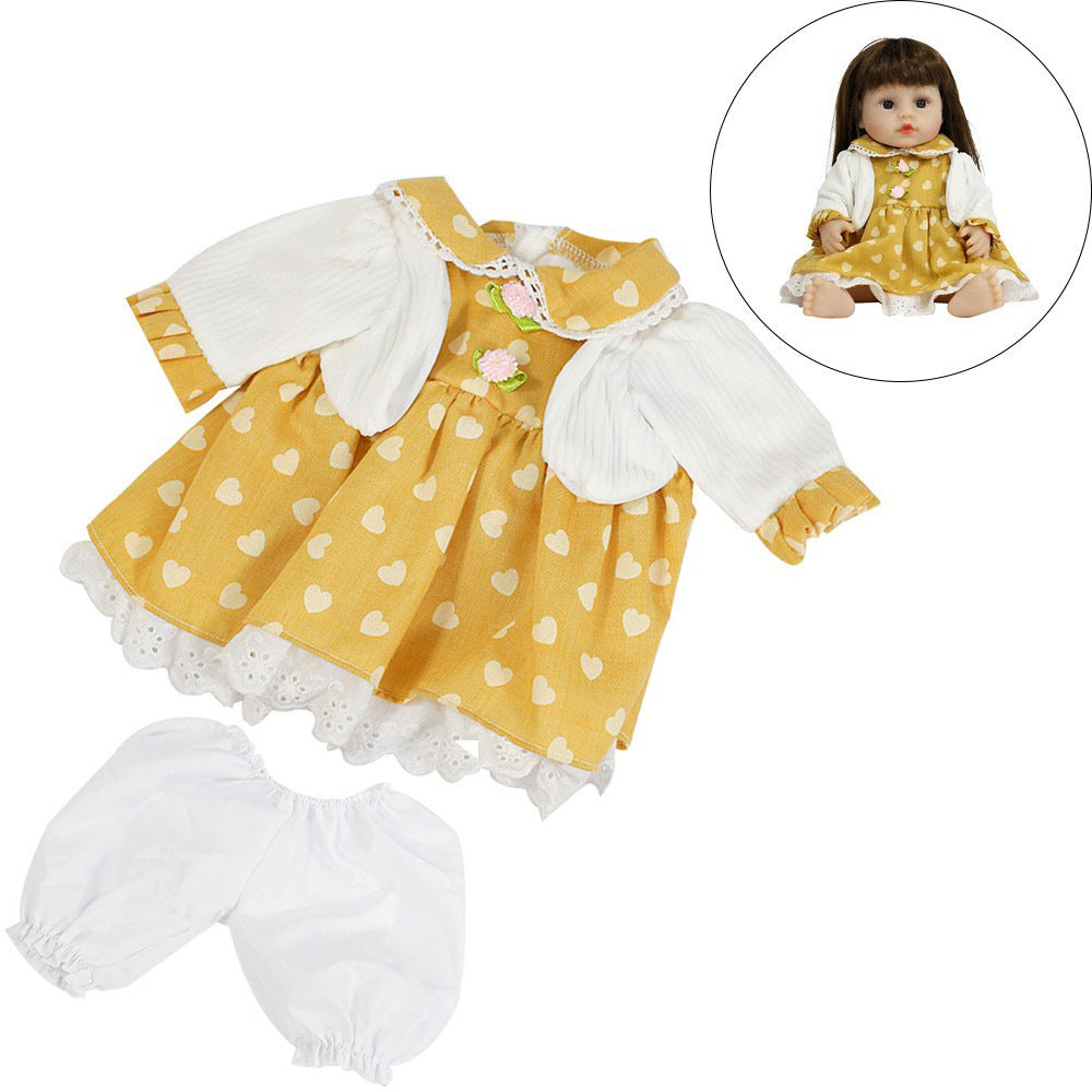 17-19 Inches Reborn Doll Clothes Set