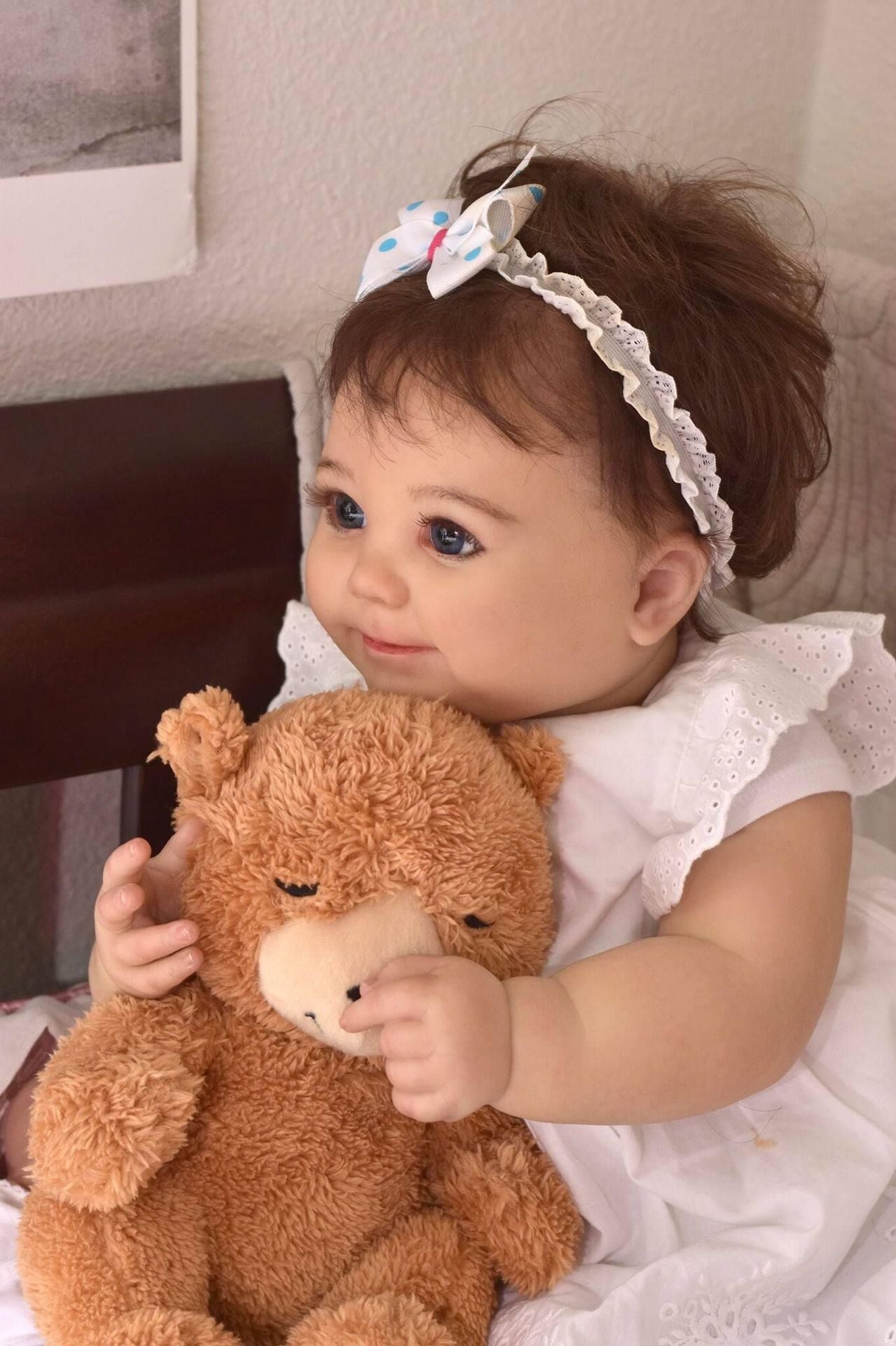 Sylvia 24 Inches 60cm Open Eyes Short Hair Reborn Doll-June Awake