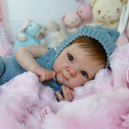 18 inches Open Eyes Short Hair Reborn Doll-Bettie