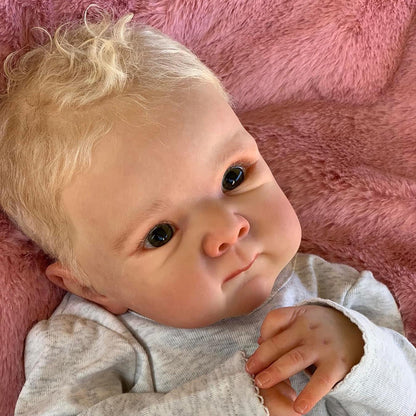 18 Inches Rod Open Eyes Reborn Boys Dolls-Bettie