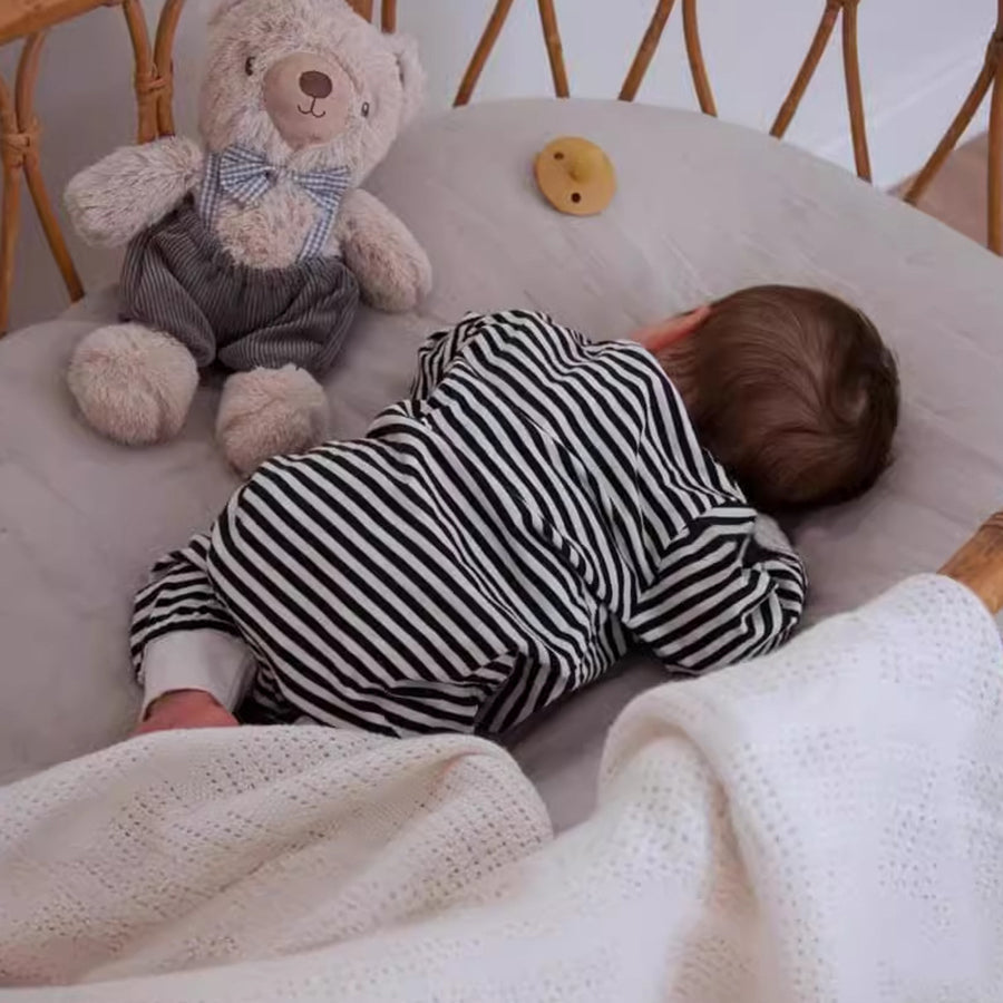 20 Inches Sleeping Reborn Dolls With Brown Hair -Loulou