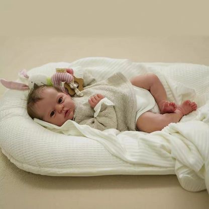 19 Inches Reborn Dolls With Open Eyes And Short Hair-Evi