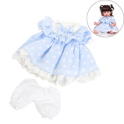 17-19 Inches Reborn Doll Clothes Set