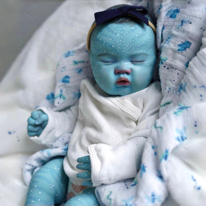 21 inches Close Eyes Reborn Doll Avatar-Ashia