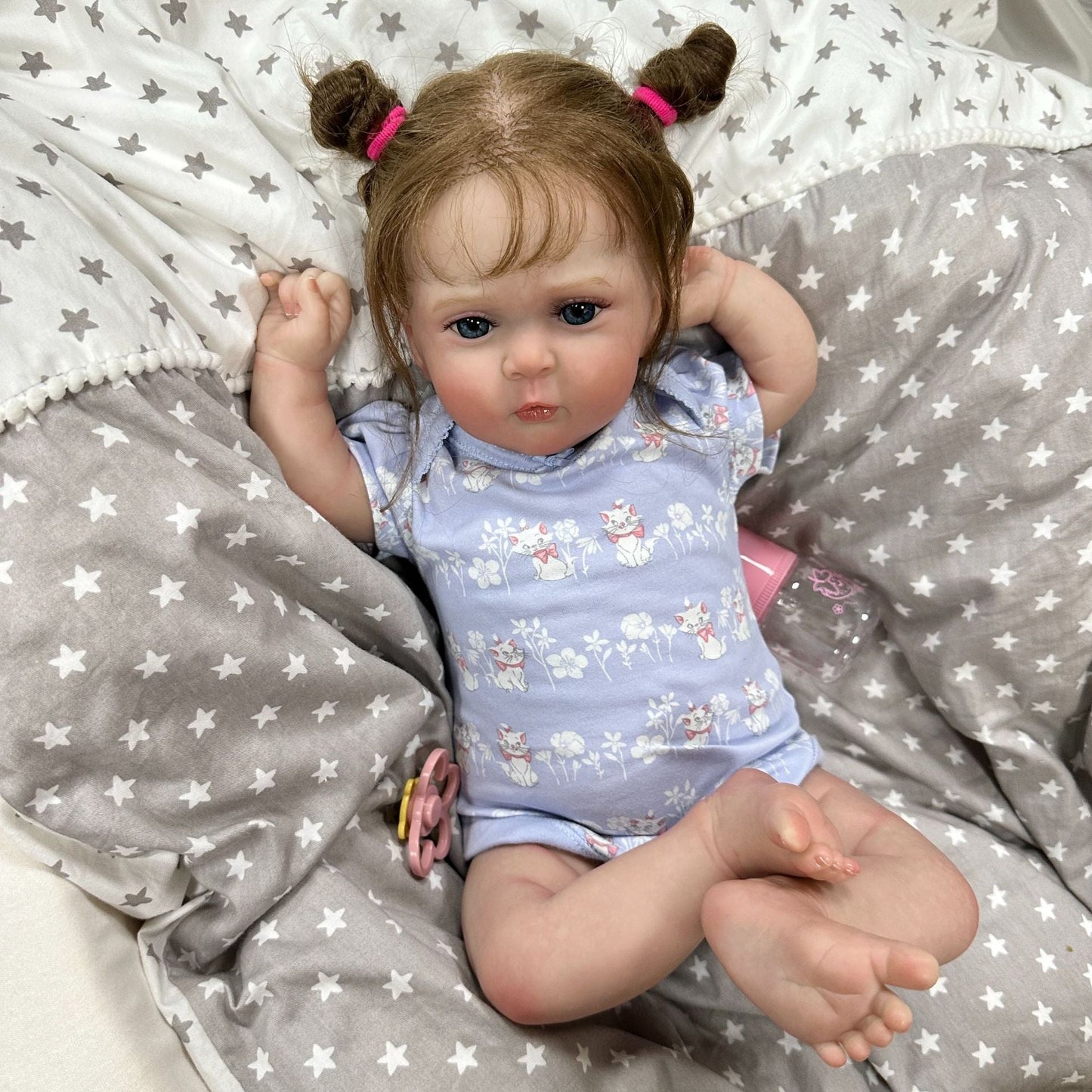 19 Inches Eileen Open Eyes Reborn Dolls-Jocy