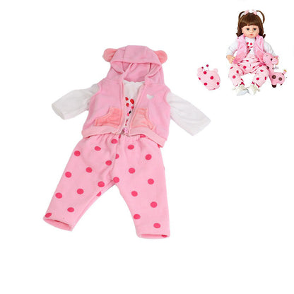 17-19 Inches Reborn Doll Clothes Set