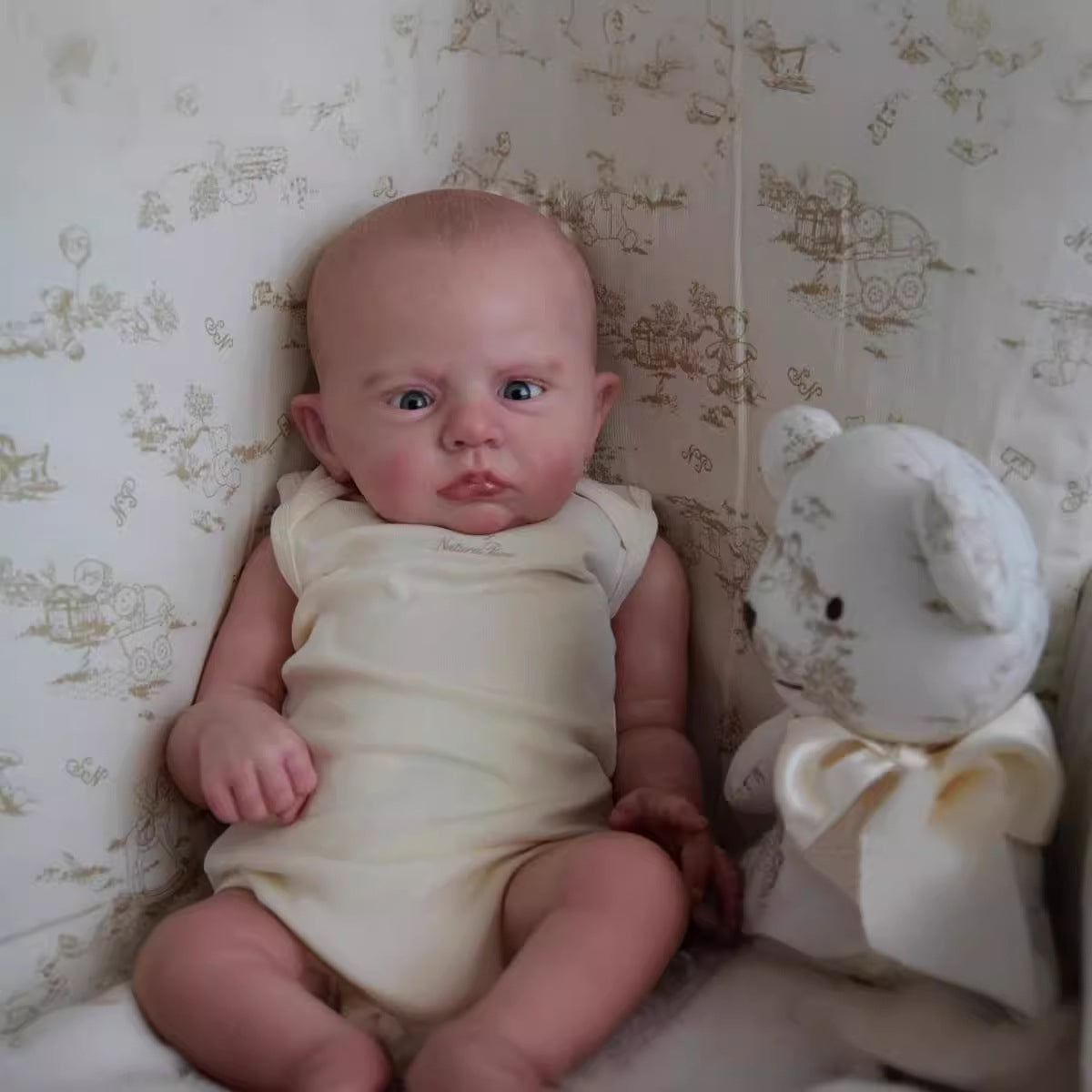 24 Inch Realistic Open Eyes Harold Reborn Dolls - Cameron