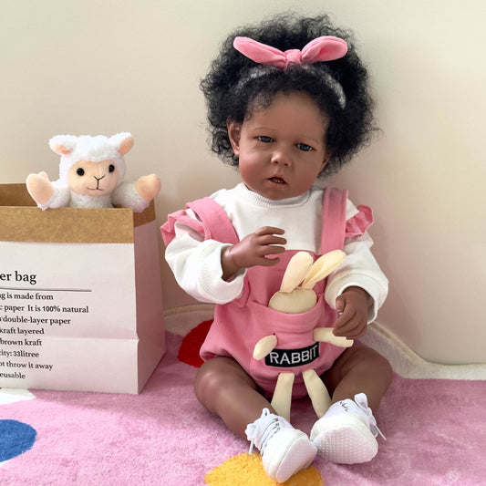 20 inch Dark Skinned Jane Reborn Dolls-Liam