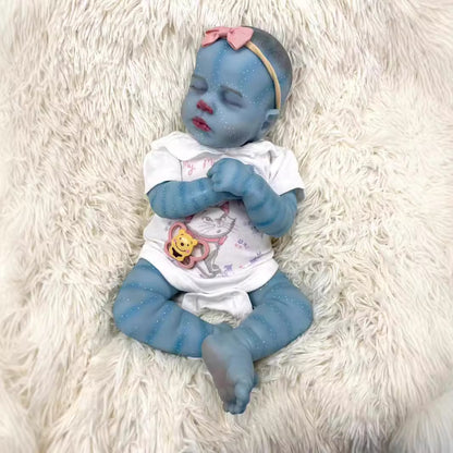 19 inches Close Eyes Reborn Doll Avatar-Loulou