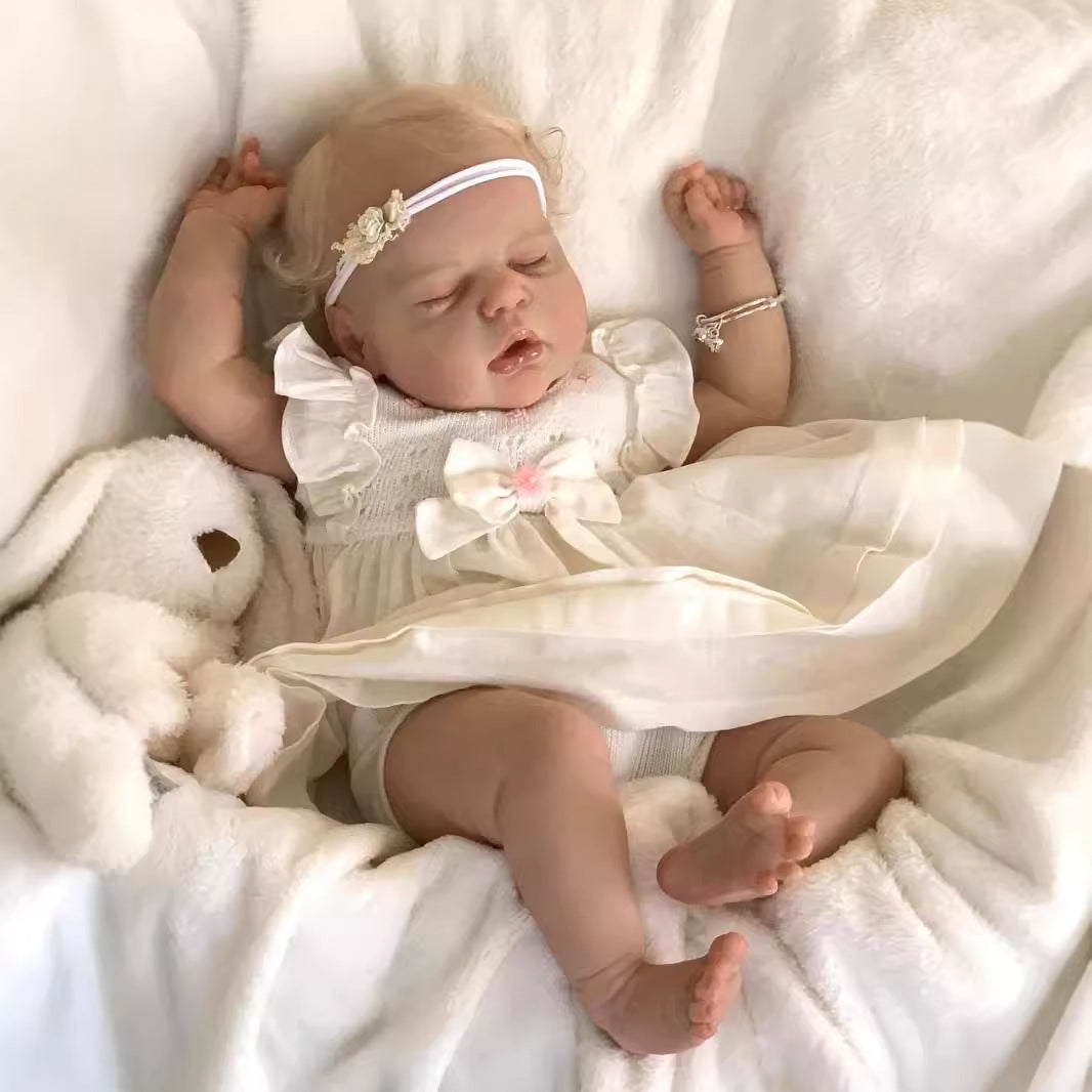 Dorothy 22 Inch Reborn Doll with Closed Eyes Blonde Hair-Alexis