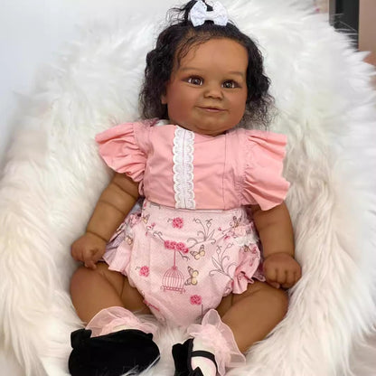 Wendy 60cm Dark Skinned Reborn Dolls-Maddie