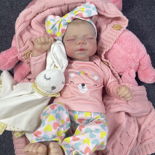 19 inch Joanne Realistic Sleeping Reborn Doll-Pascale