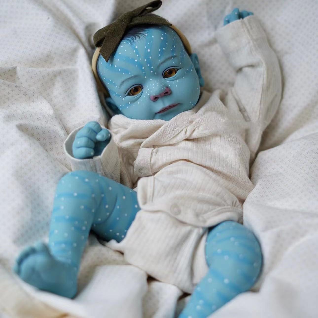 20 inch Open Eyes Reborn Dolls Avatar-Felicia