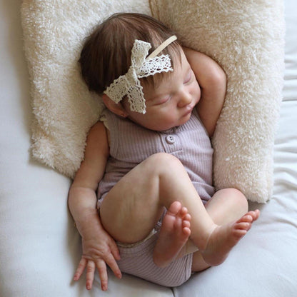 20 Inches Rita Cute Closed Eyes Short Hair Reborn Doll-Laura