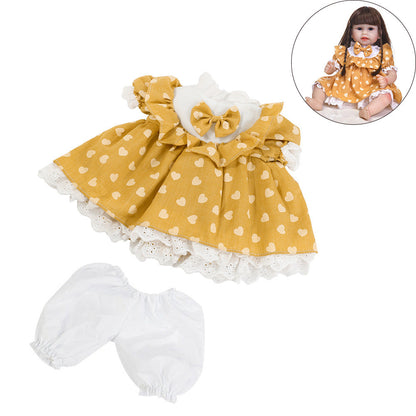 17-19 Inches Reborn Doll Clothes Set