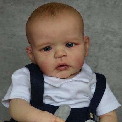 24 Inches Reborn Dolls With Open Eyes And Painted Hair - Sandie