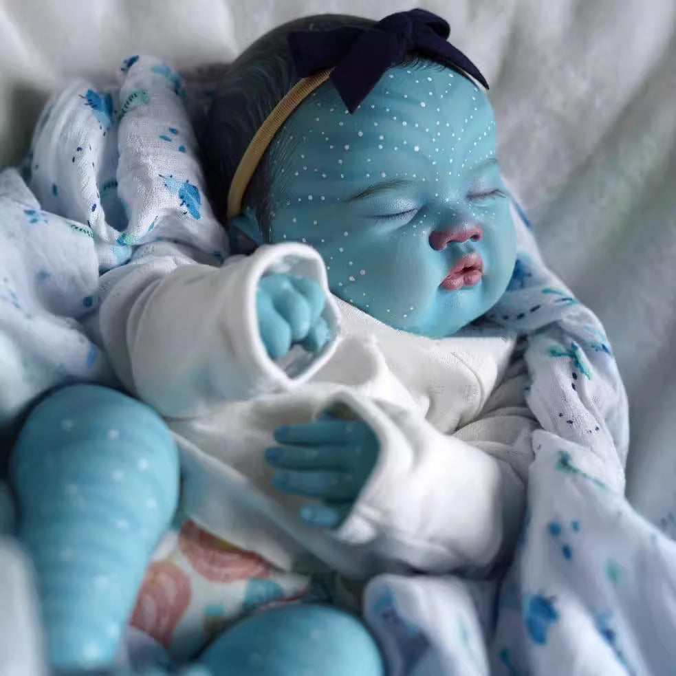 21 inches Close Eyes Reborn Doll Avatar-Ashia