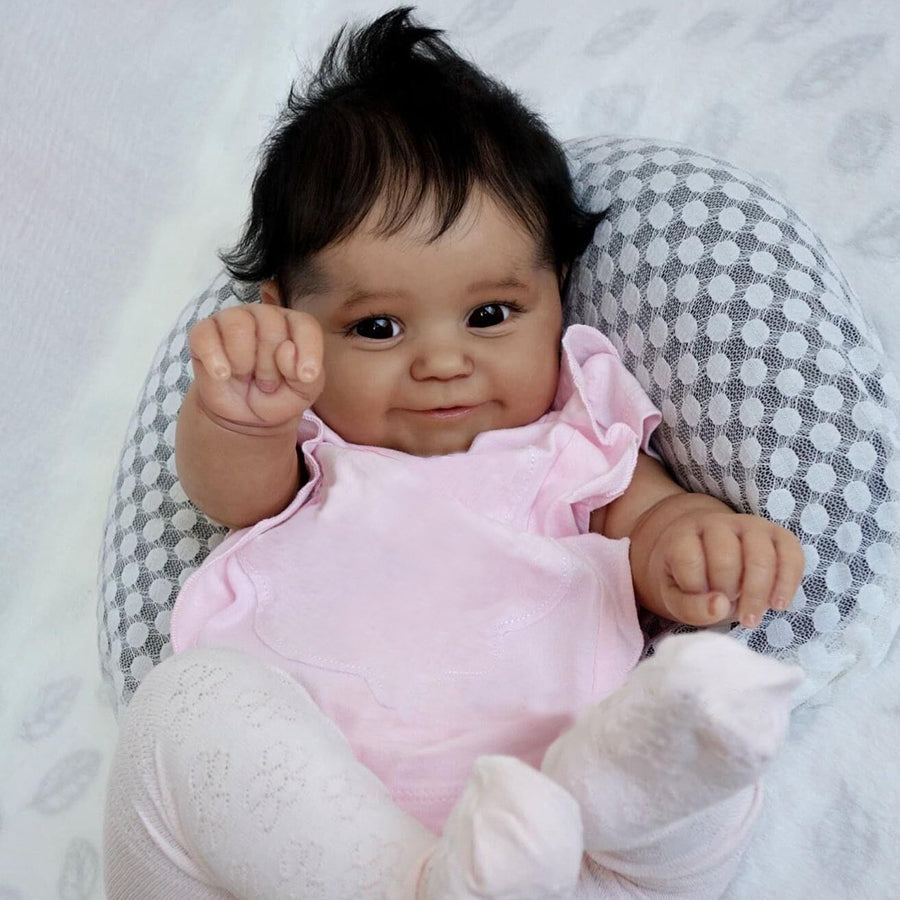 Ada 20 Inches Dark Skinned Reborn Dolls-Maddie