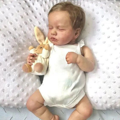 20 Inches Sleeping Reborn Dolls With Blonde Hair -Loulou