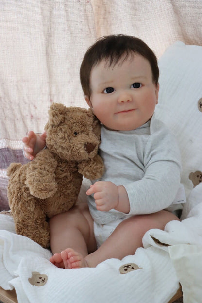 Erica 24 Inches 60cm Open Eyes Short Hair Reborn Doll-June Awake