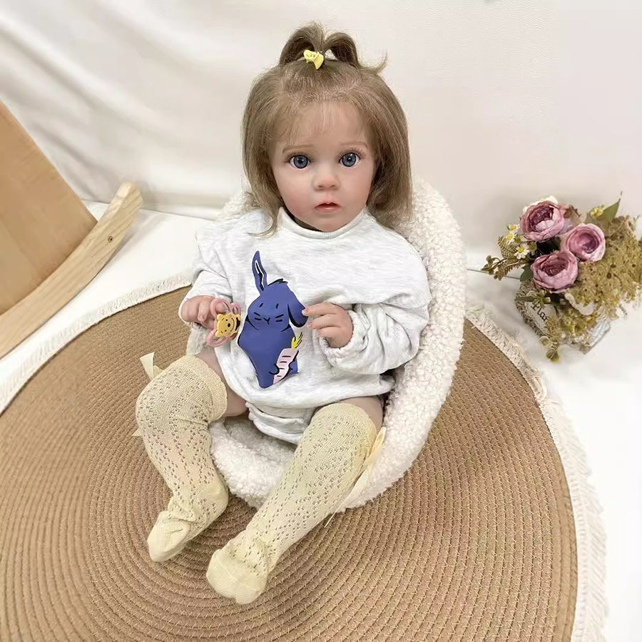 24 Inch/60Cm Cute Doris Reborn Dolls With Open Eyes-Missy