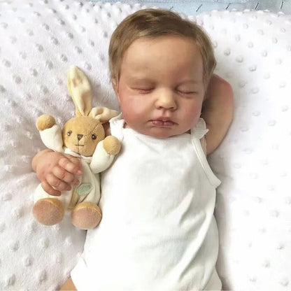 20 Inches Sleeping Reborn Dolls With Blonde Hair -Loulou