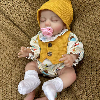 12 Inch Realistic Sleeping Mini Reborn Dolls Girls- Loulou