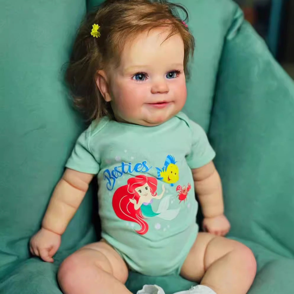 50cm/60cm Open Eyes Short Hair Reborn Doll-Maddie