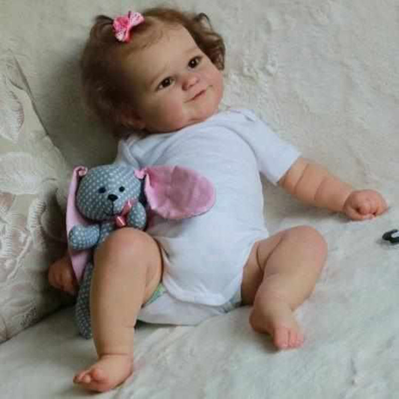 20 Inch Reborn Girls Susan Dolls With Short Hair-Maddie