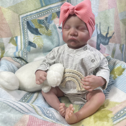 18 Inches Lifelike Reborn Doll Twin Girls-Levi