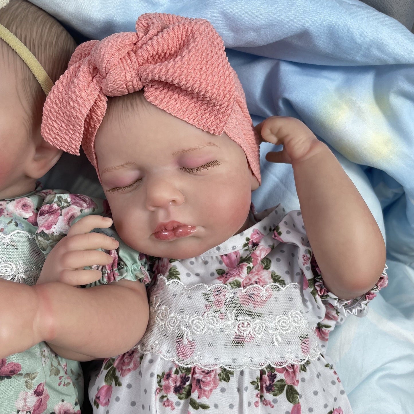 20'' Lifelike Lynn And Alan Reborn Dolls Twin Girls-Loulou