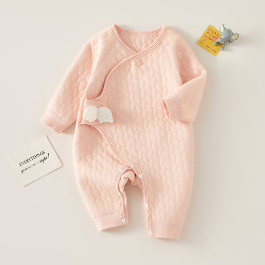 Angel Wings Long Sleeve Warm Romper for 20-27 Inches Reborn Dolls