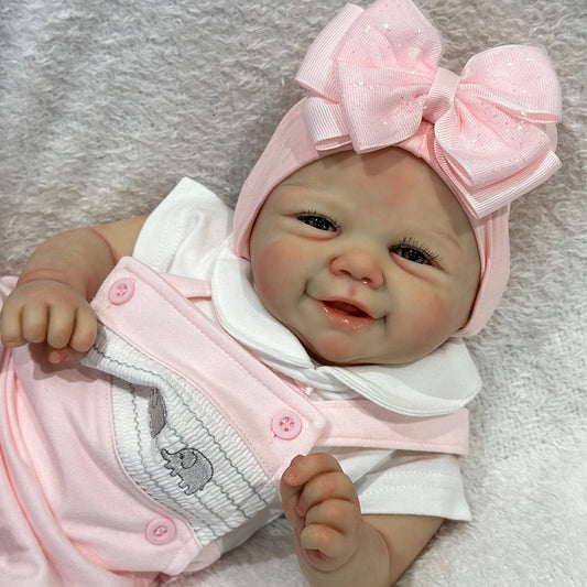 Barry 19 inches Open Eyes Reborn Dolls -Vivienne