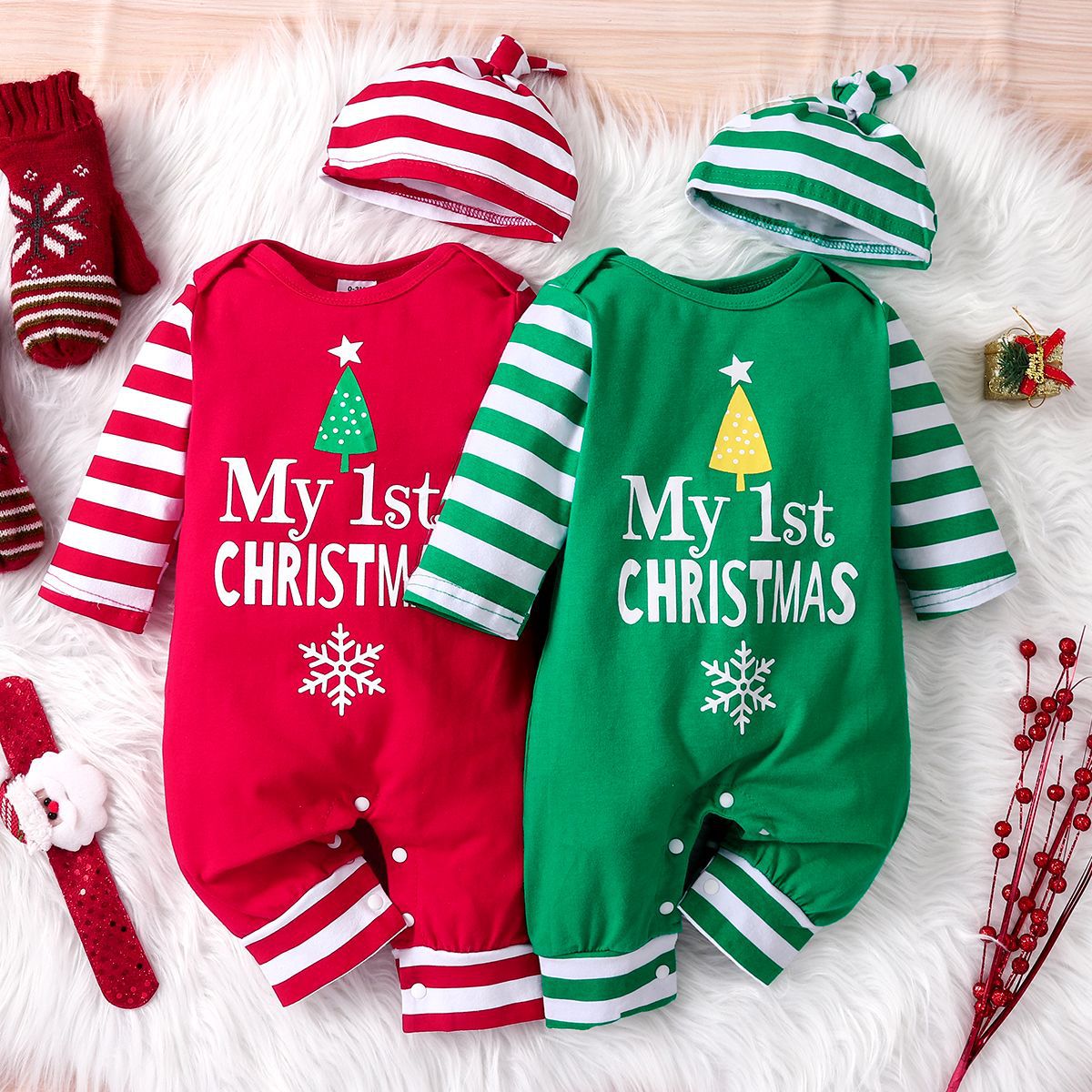 Christmas Clothes Set for 20-22 Inch Reborn Dolls