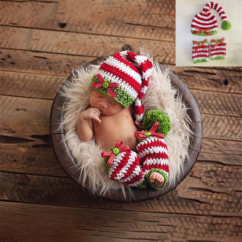 Christmas Knitted outfit for 20-24 Inches Dolls