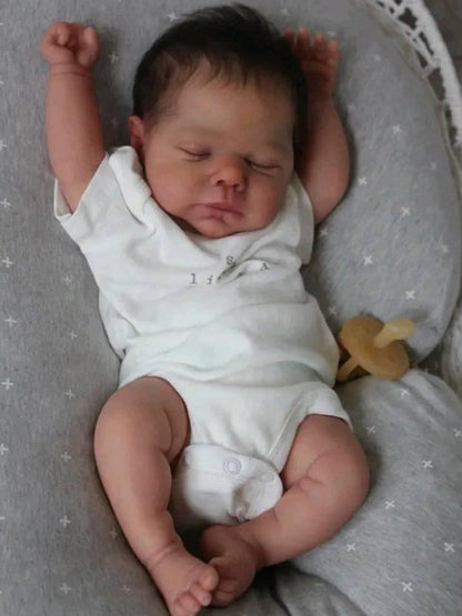 19 Inches lifelike Vicky Reborn Dolls With Hair - Miley