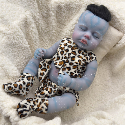 20 Inch Closed Eyes Reborn Dolls Avatar Boys/Girls-Loulou