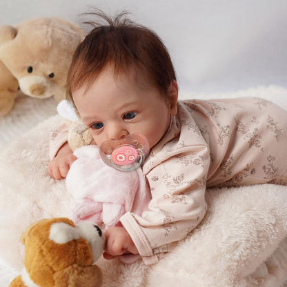 18 Inch Open Eyes Jenny Reborn Dolls-Felicia