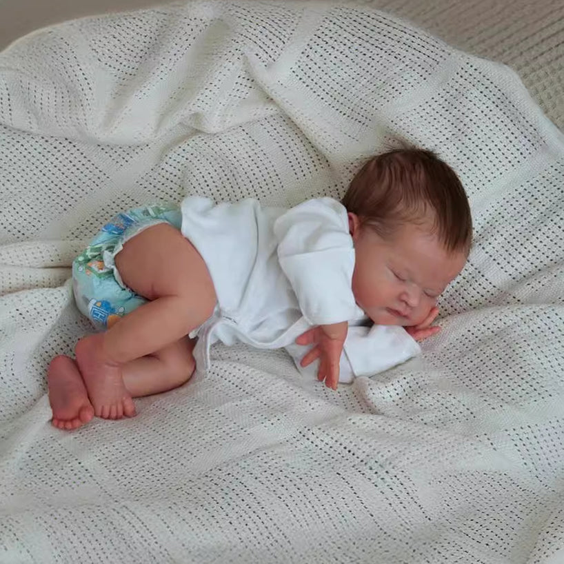 19 inch Truly Sleeping Janice Reborn Doll-Max