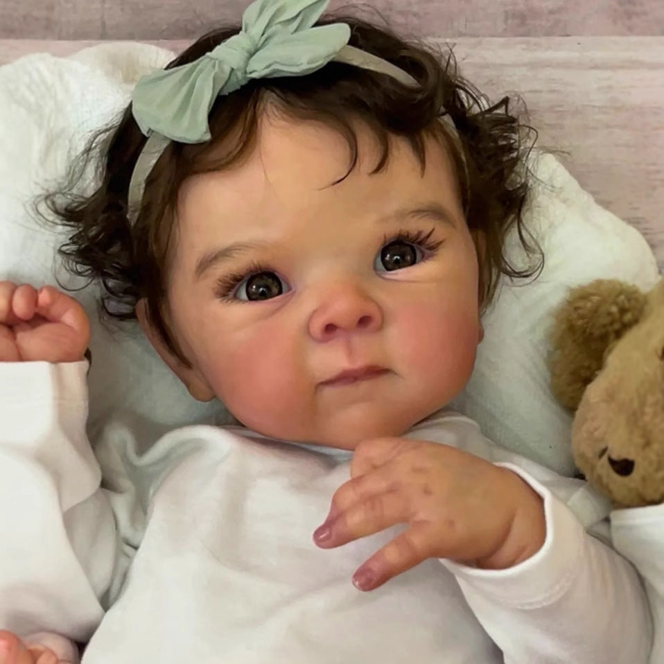 18 inches Open Eyes Short Hair Cute Reborn Doll Girl-Bettie