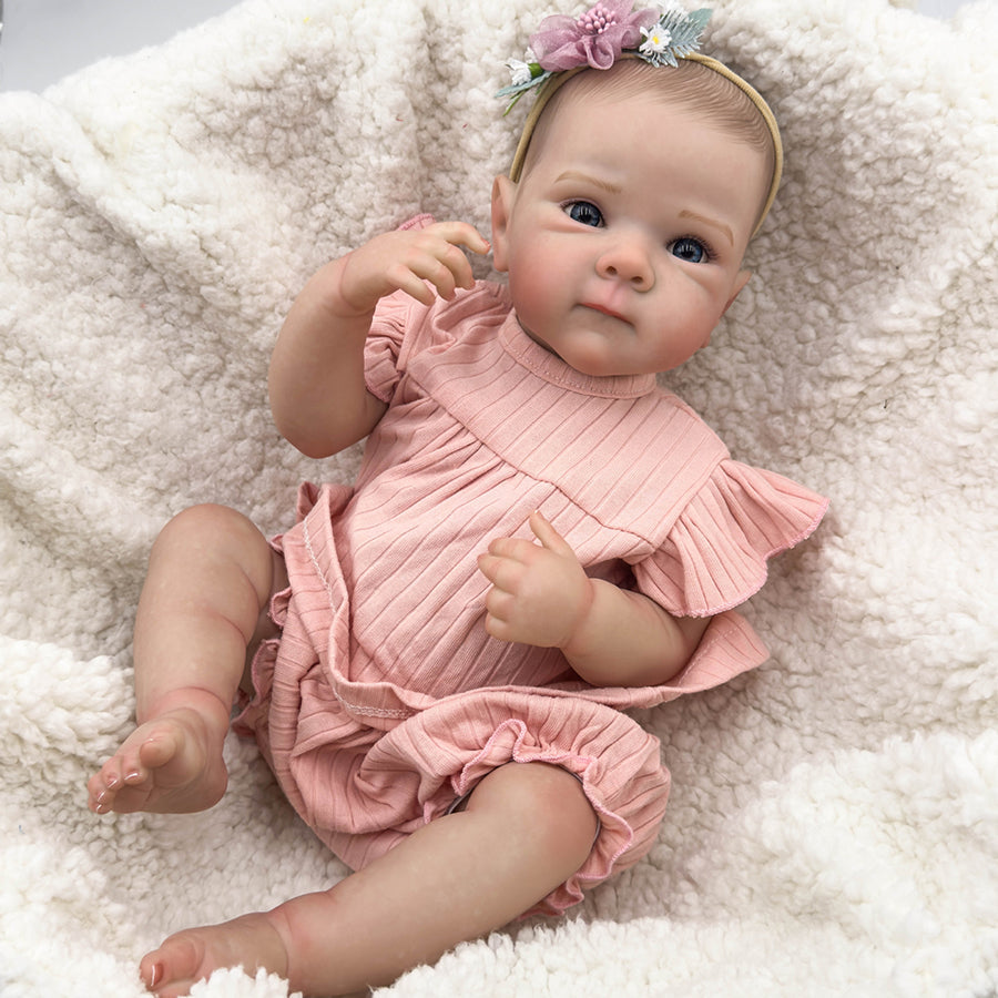 18 Inches Vinyl Body Reborn Dolls Girls-Bettie